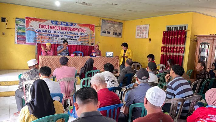 Acara Fgd ke 2 di kantor lurah pematang gubernur 