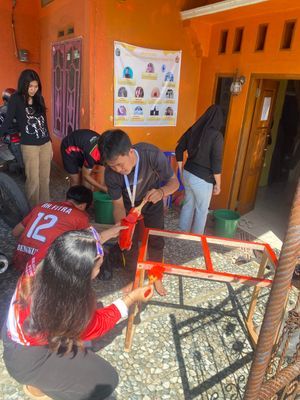 proses pengecatan proker 4