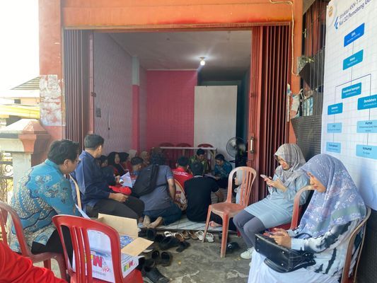 Monitoring lppm ke posko 32 dan  keompk 32,33,34,35 