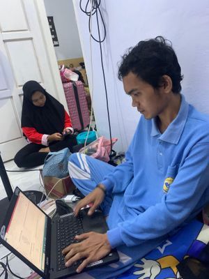 Mengerjakan Teli-Teli