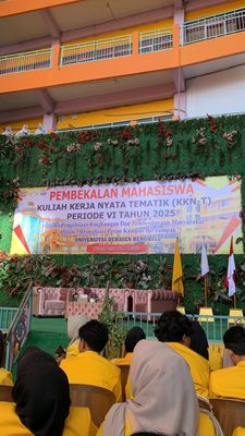 Pembekalan Mahasiswa Kuliah Kerja Nyata Tematik (KKN-T) Periode VI Tahun 2025