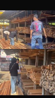 HARI PERTAMA PERSIAPAN PEMBUATAN PLANG PETUNJUK ARAH