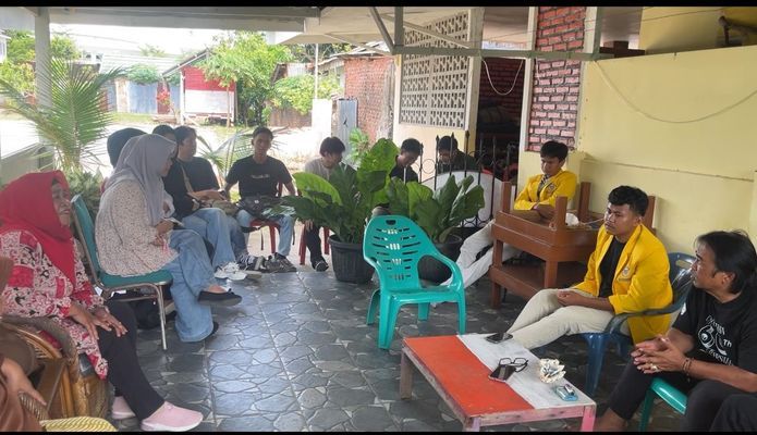 Pertemuan bersama DPL sekaligus mengecek lokasi dan mencari posko KKN