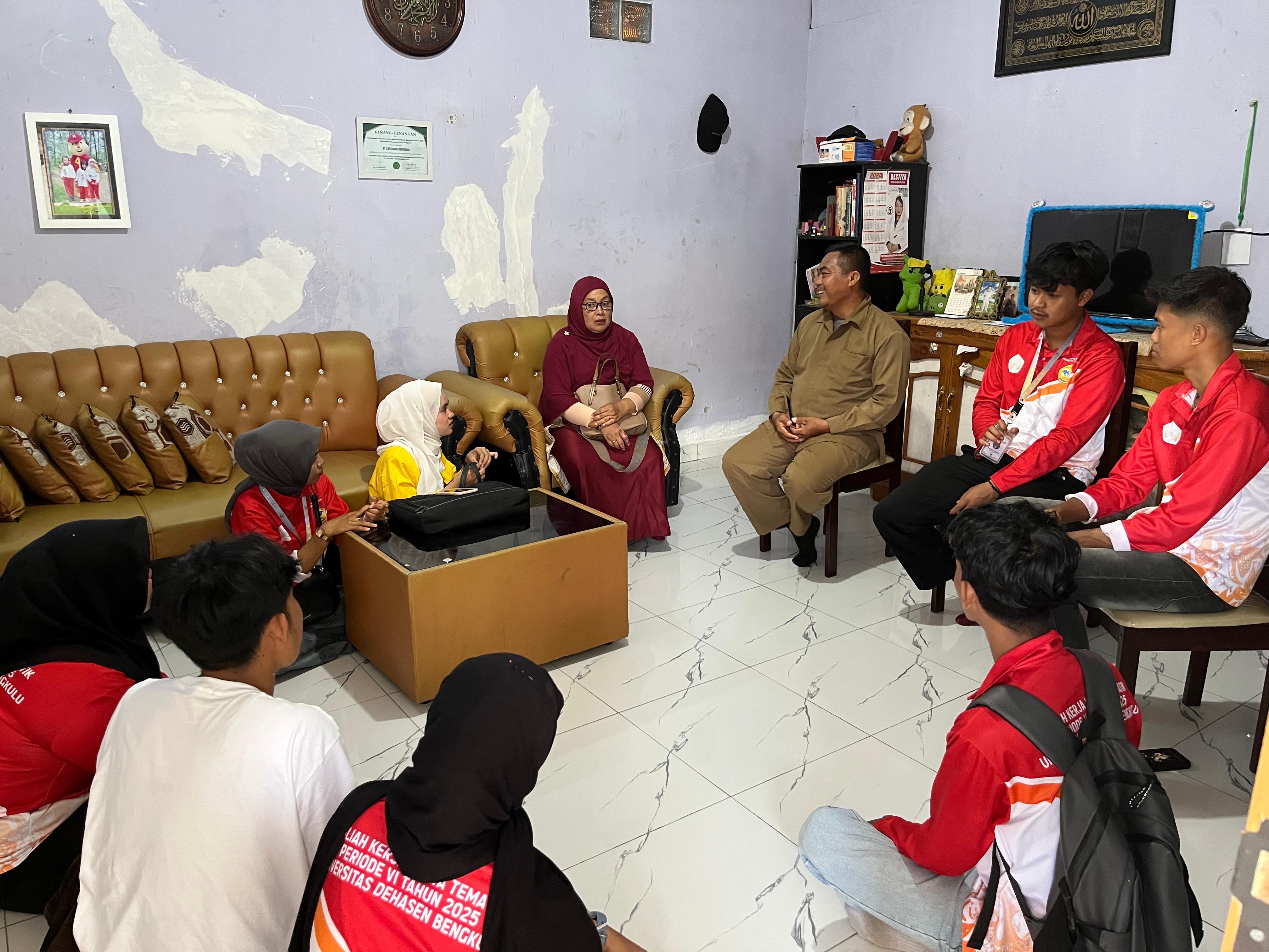 Pertemuan dpl dengan rt 14